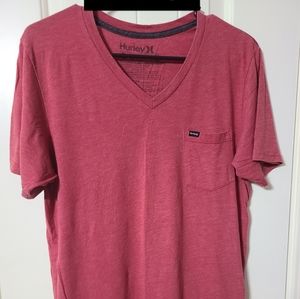 Hurley Light Red Pocket Tee (Tall!)